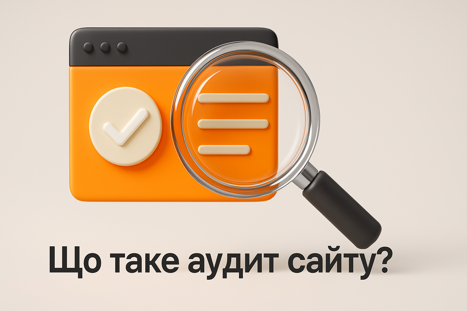 Ілюстрація: Що таке аудит сайту?